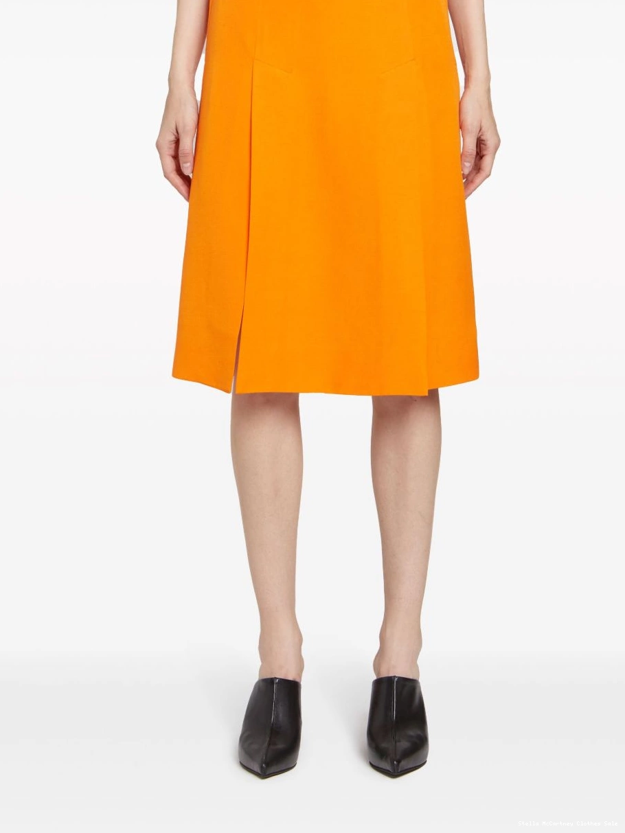 Cheap side-slit lightweight Stella McCartney Women midi skirt 0730